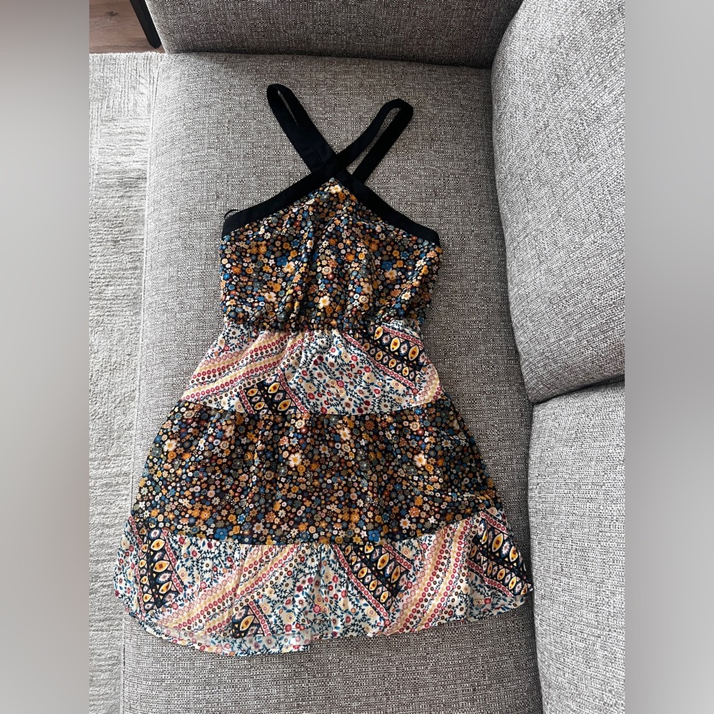 NWT BCBG patchwork size S dress
